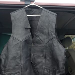 Harley Davidson leather vest